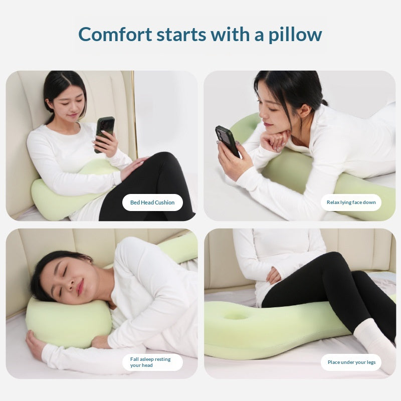 Removable And Washable Pregnancy Side-sleeping Body Pillow For Adults