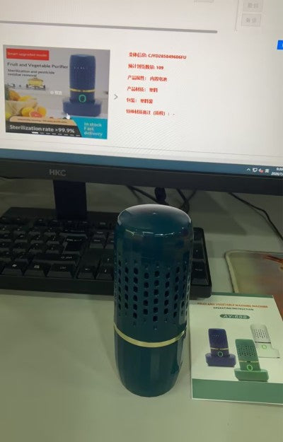 Imported Fruit And Vegetable Purifier, Household Food Washer, Portable