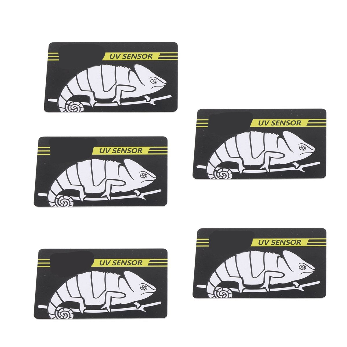 Crawl Pet UV Test Card Easy Measurements Reusable Quick Test UVB Sensor Card For Reptile UV Testing