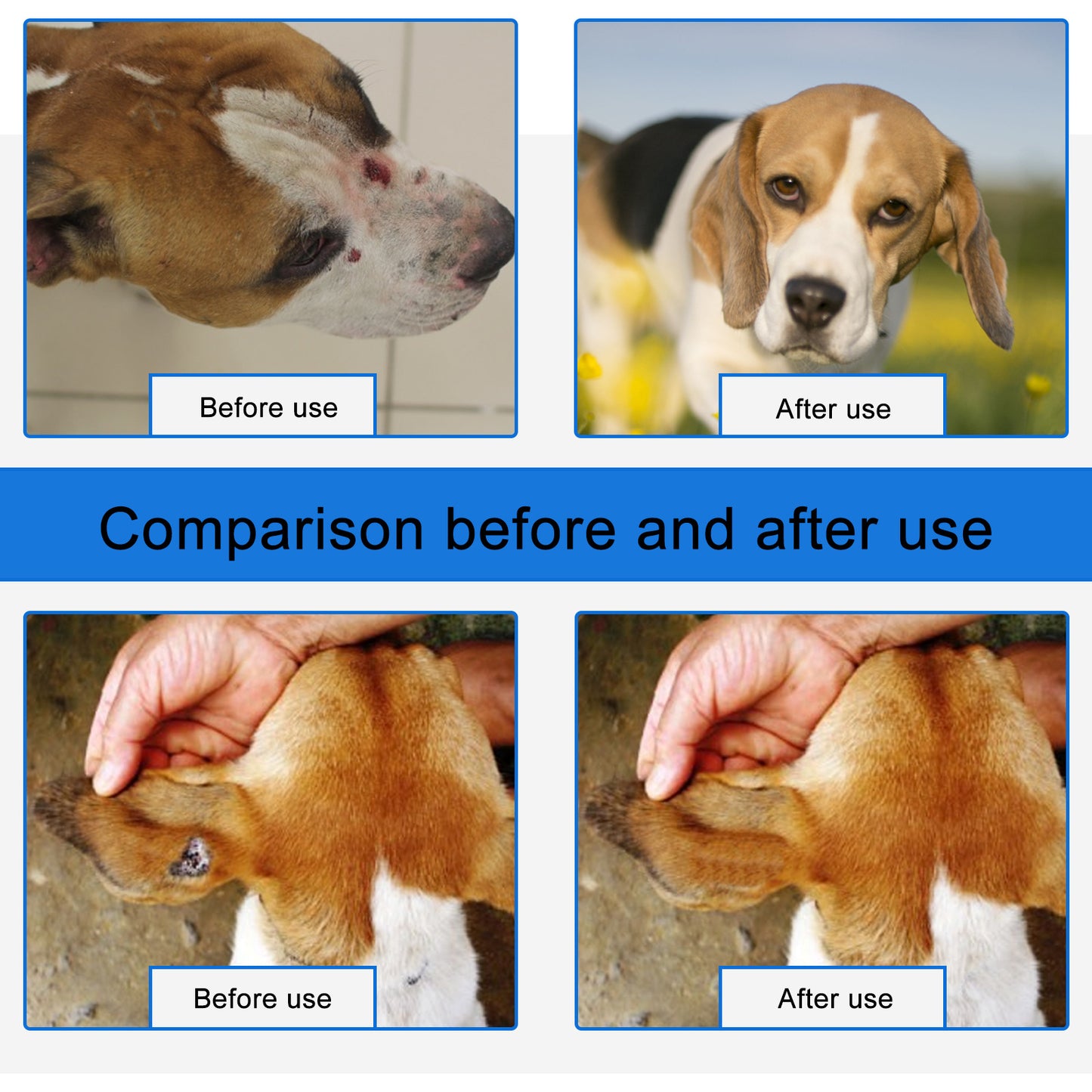 Natural Pet Wound Spray For Cats Dogs Skin Care Cuts Anti Itch Allergies Inflammation Relief