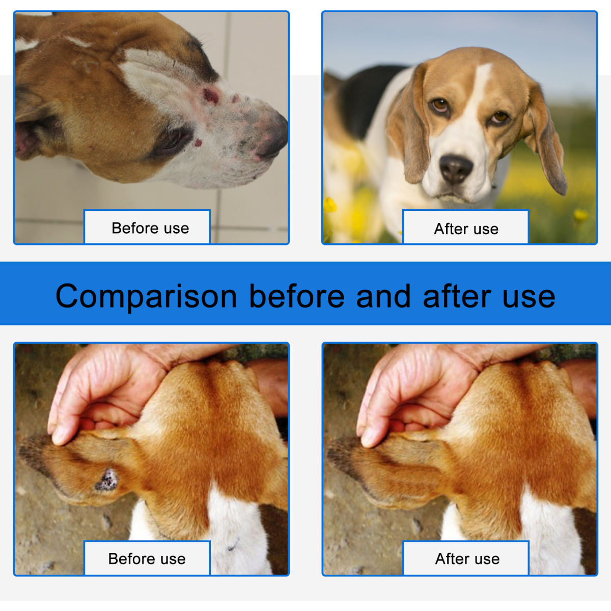 Natural Pet Wound Spray For Cats Dogs Skin Care Cuts Anti Itch Allergies Inflammation Relief