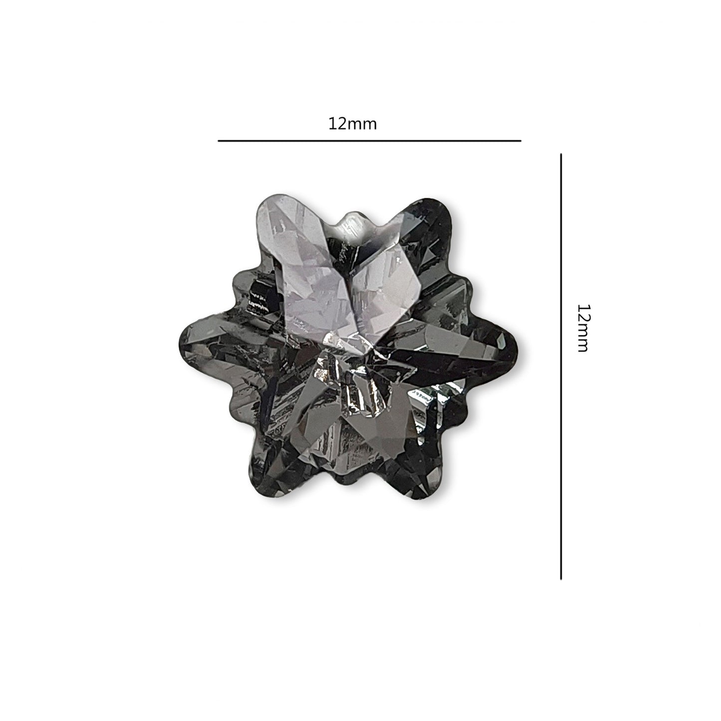 Copper Inlaid Zircon Style Nail Art Accessories Dark Zircon