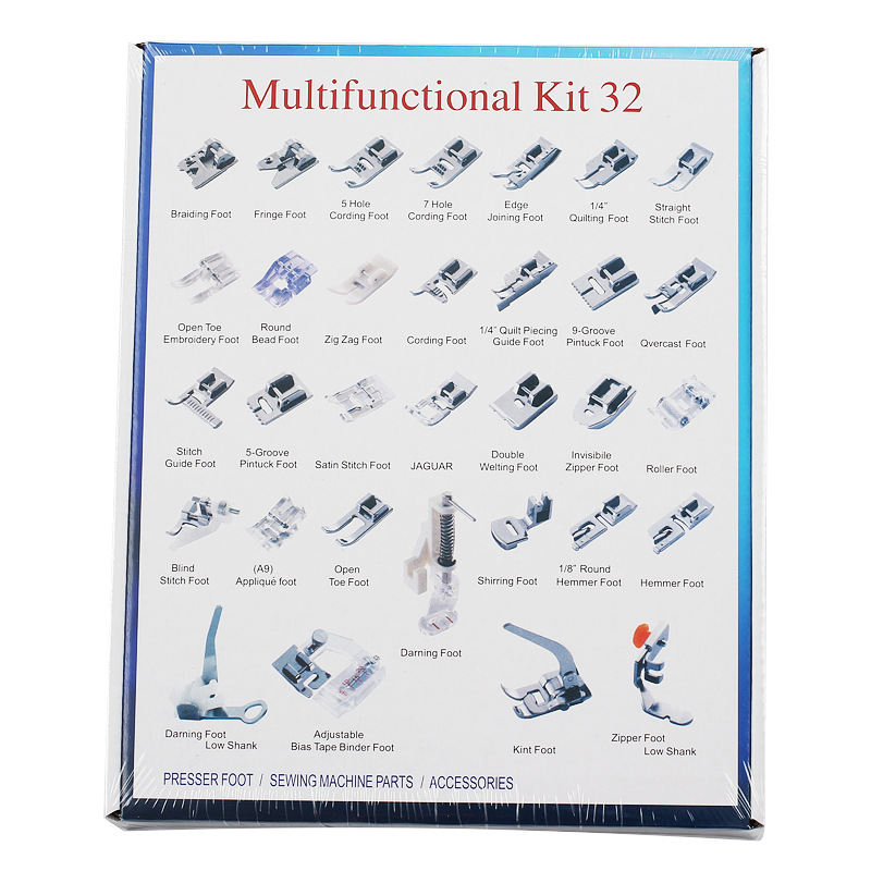 Household Sewing Machine Multifunctional Sewing Accessories Presser Foot Suit