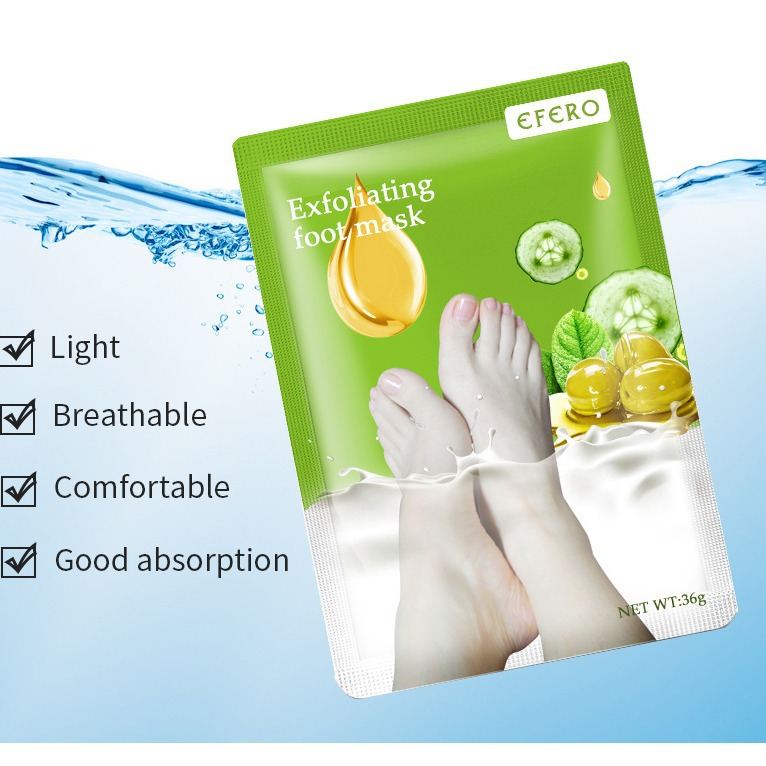 New Exfoliating Foot Mask Foot SPA Pedicure Socks Removing Dead Skin Whitening Heels Feet Peeling Anti Cracked Foot Skin Care