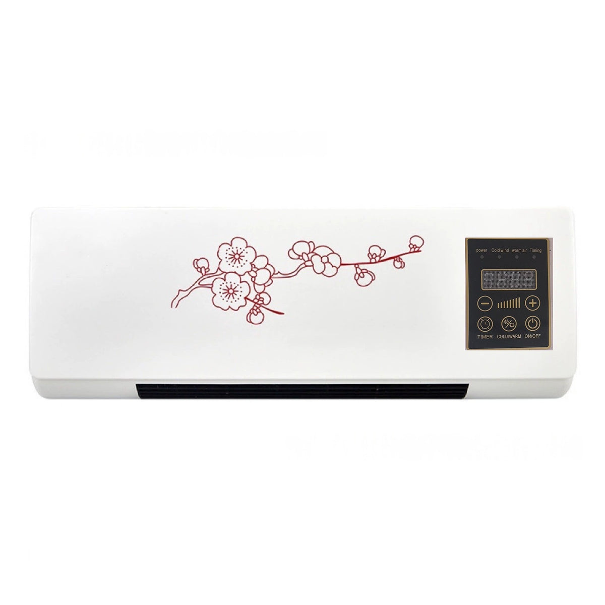 Dual-purpose Heating And Cooling Air Conditioner Fan Small Size For Home Bathrooms