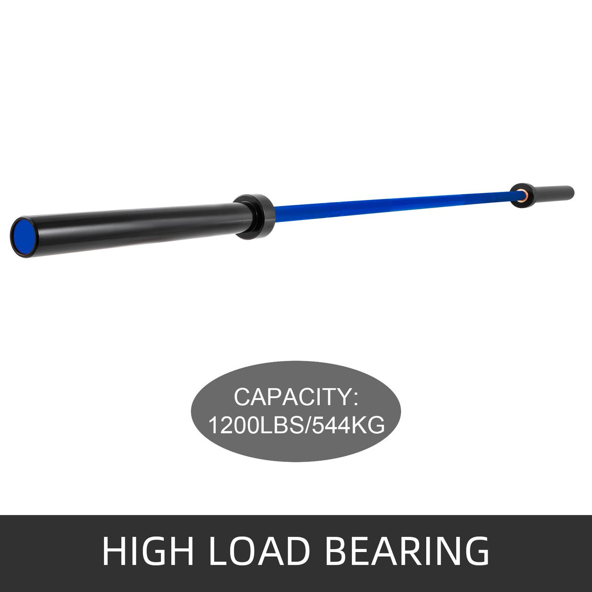 2 M Stange Mit Schnallen Und Klemmen Barbell 15 Kg Olympische Langhantel Heben Fitness Training Für Gewichtheben Powerlifting Heben Squat Bankdrücken (Blau)