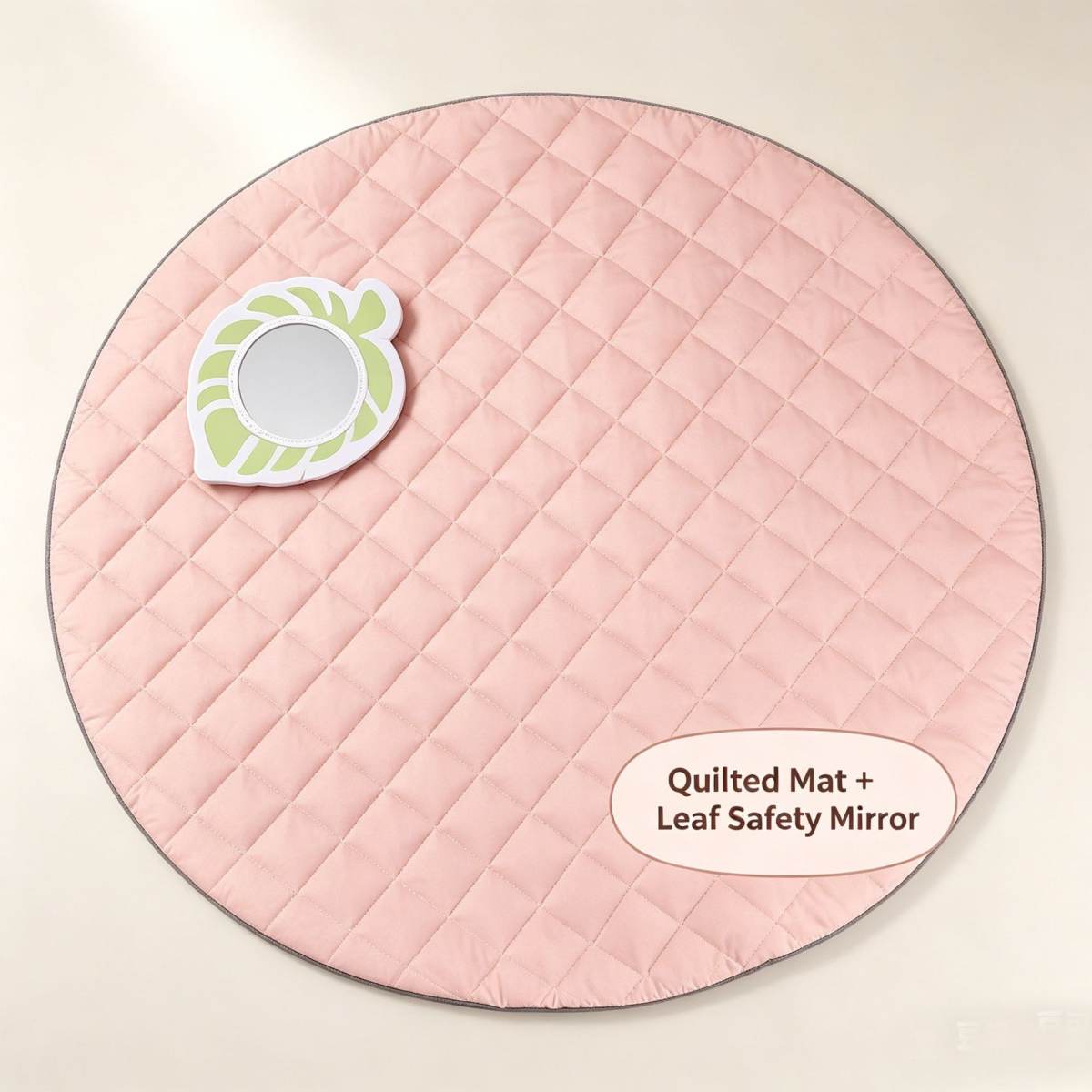 Newborn Fitness Rack Circular Playpen And Educational Early-learning Crawling Mat