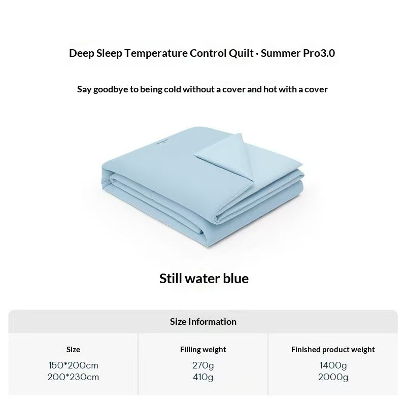 Class A Maternal-and-Infant Grade Summer Deep-Sleep Quilt Pro 30 Cooling Temperature-Regulating Quilt