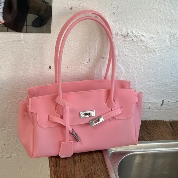 Korean-style Casual Transparent Jelly Bag