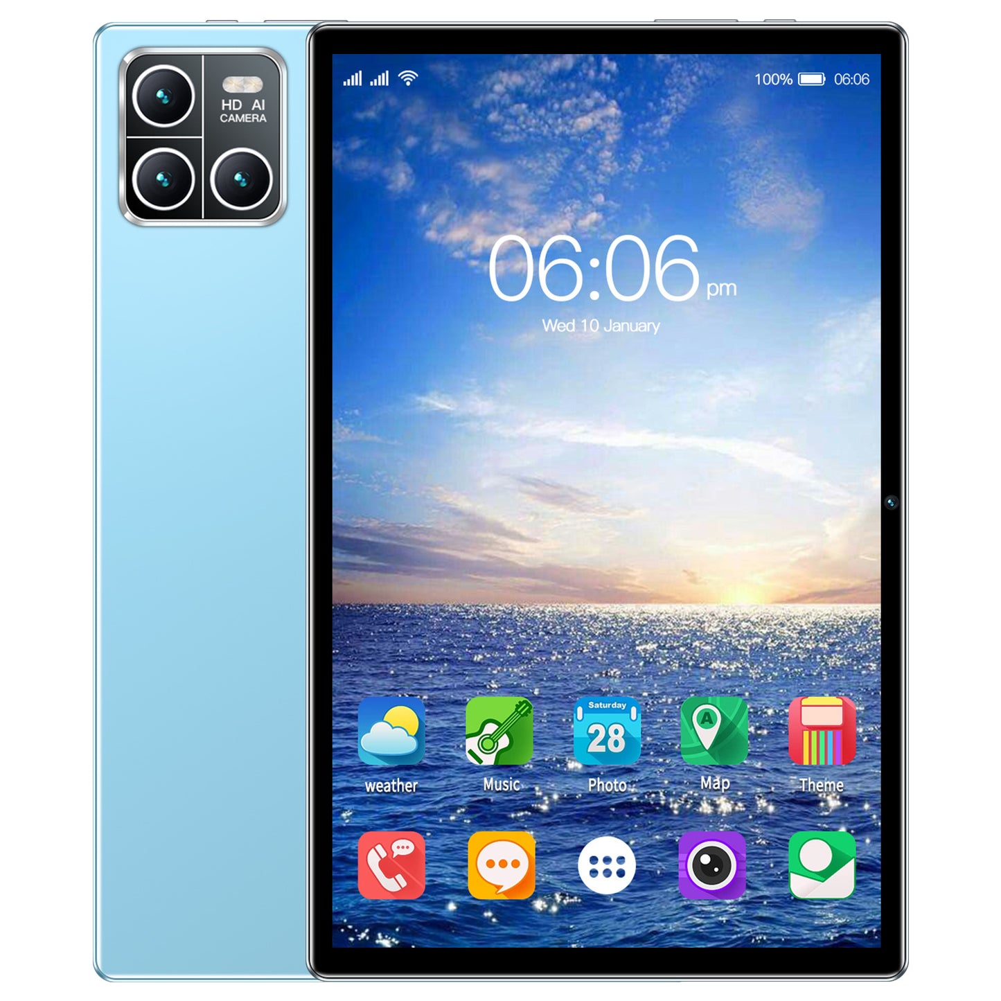 10 inch Tablet X13 Smart Android 14 Google Bluetooth Calling