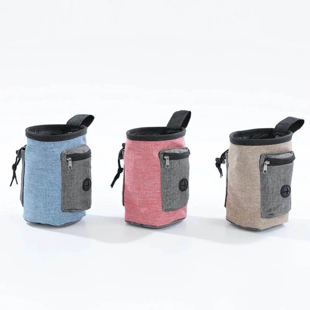 Portable Pet Outdoor Training Bag Dog Toys Storage Waist Bag Cat Travelling Outdoor Snack Pocket Pet Supplies