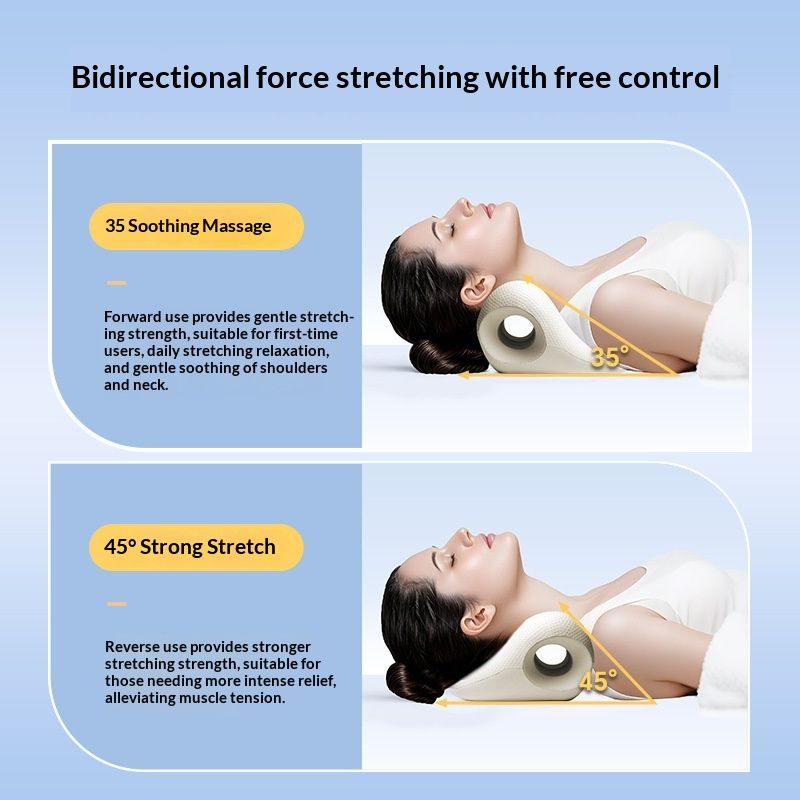 Cervical Massage Neck Relaxer Foam Expansion Process