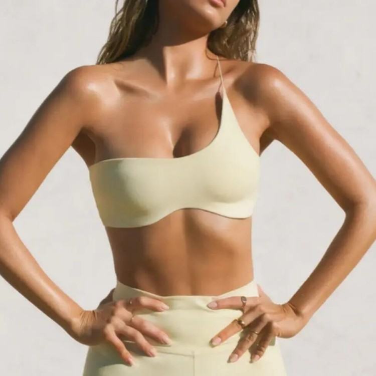 Exercise Yoga Underwear Fashion Running Belt Chest Pad Top