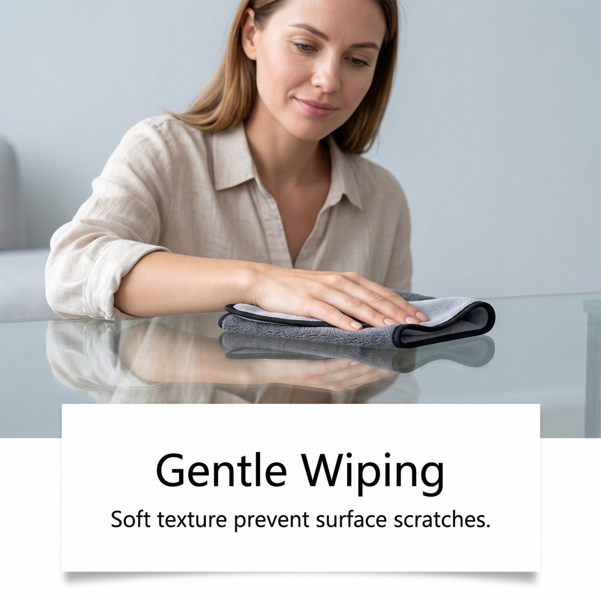 Cleaning Cloths Are Suitable For Cleaning Car Windshields, Interior Leather, Kitchen Countertops, And Dining Table Glass Surfaces.