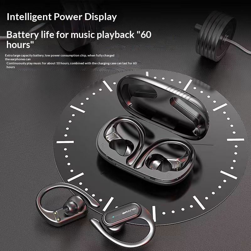 High-Capacity Smart Noise-Reducing Earbuds For Running And Sports