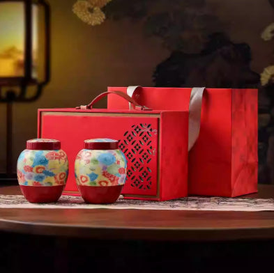 Ceramic Jar Tea Packaging Empty Gift Box