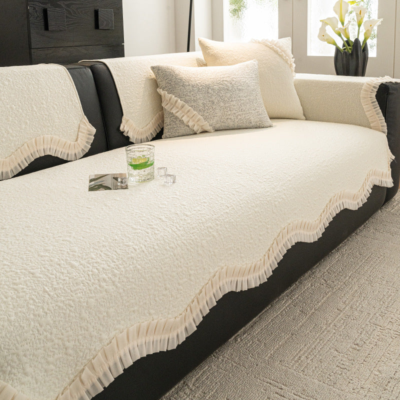 New Cooling Ice-silk Non-slip One-piece Mat Seat Cushion