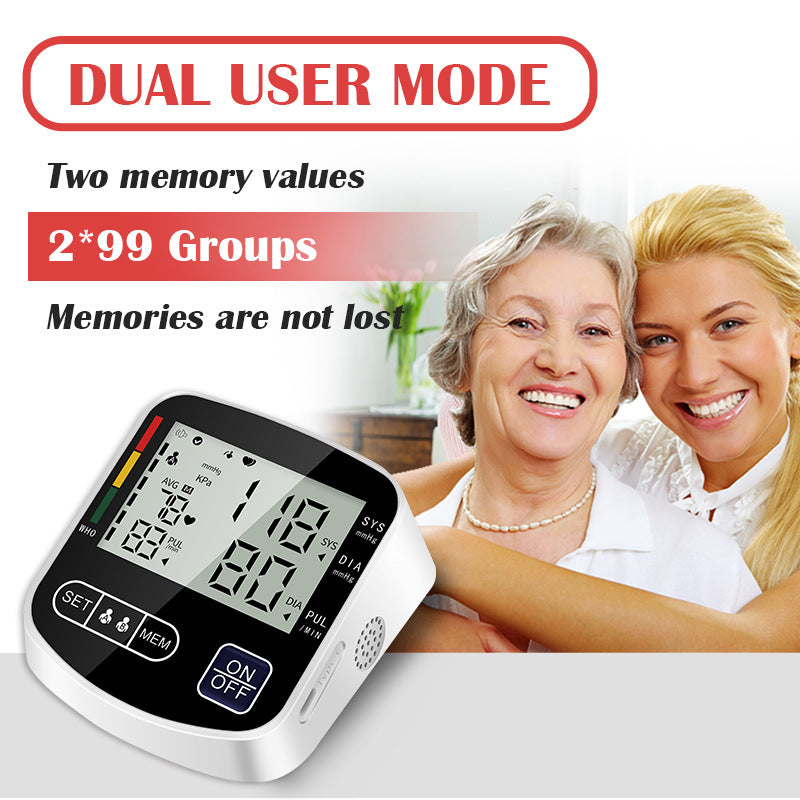 Blood Pressure Monitor, Blood Pressure Machine With BP Cuff, Smart Automatic Blood Pressure Monitor, Upper Arm Blood Pressure Machine, Hypertension Machine For Home Use