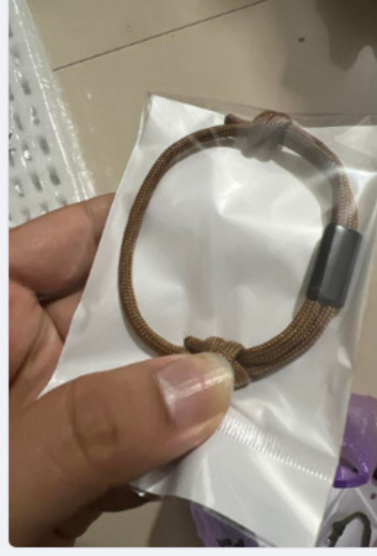 Woven Wristband Bracelet Accessories Support Lettering