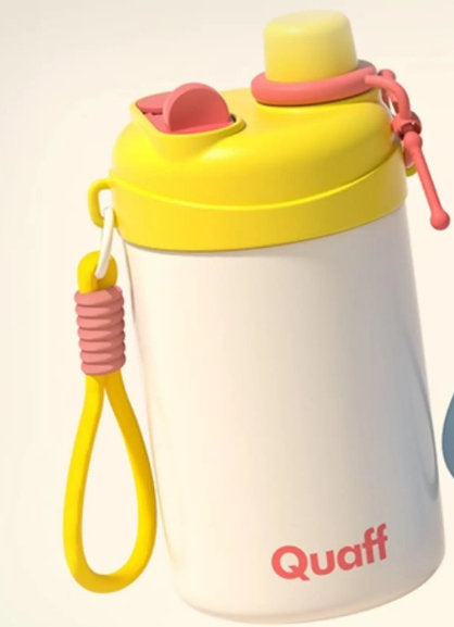 Dual-use Insulated Mug For Home Use With A Straw Keeps Drinks Both Cold And Hot