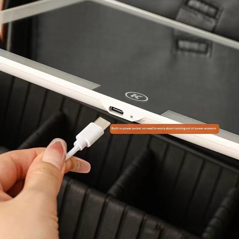 High-capacity Premium Travel And On-the-go Makeup Bag