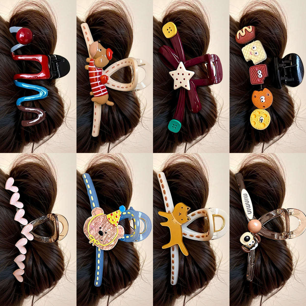 Classy Cartoon Hair Clip For Women