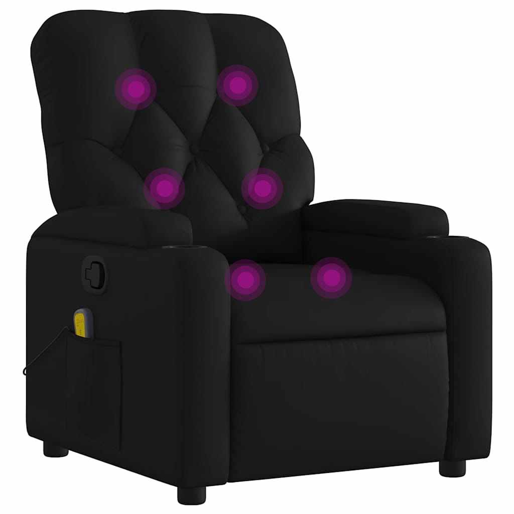 Massage Recliner, Faux Leather, Massage Recliner, Faux Leather