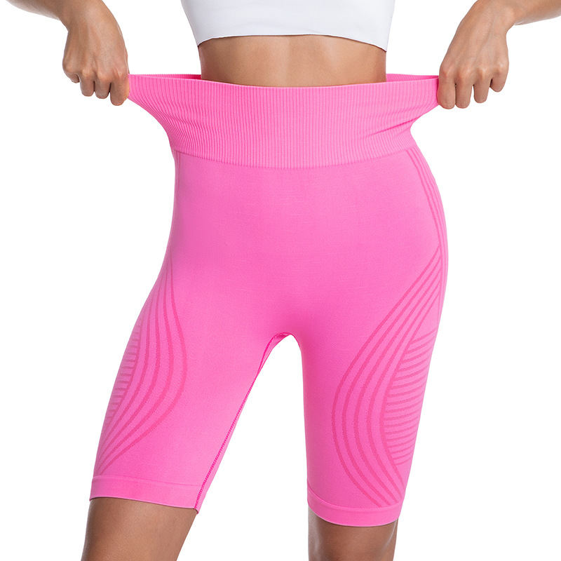 Butt-lifting Thigh-slimming Five-point Yoga Pants For Women