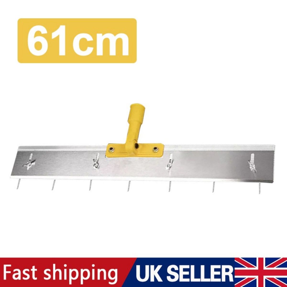 Adjustable Pin Leveller For Levelling Compound Screed Rake 61cm Flooring Tools