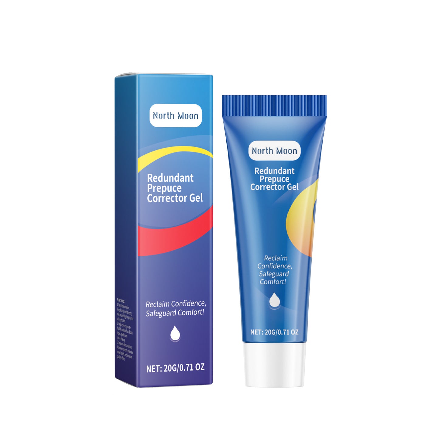 Mens Care Gel With Gentle Soothing Herbal Ingredients For Moisturizing And Hydration