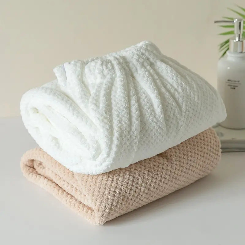 Mens Coral Fleece Bath Robe TowelWearable Style