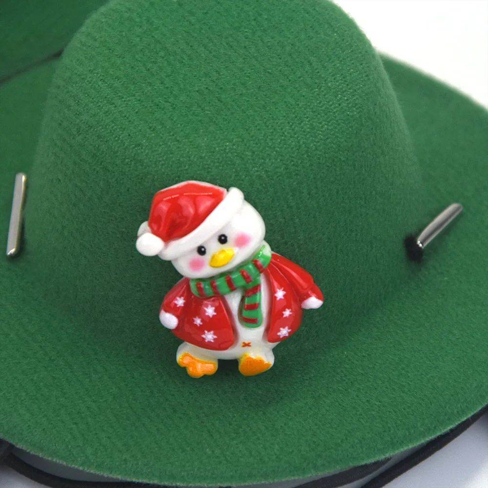 Pet Christmas Hat Felt Cloth Soft Cute Decorate Cosplay Dog Clothing Accessories Cat Festival Grooming Hat Supplies New Year