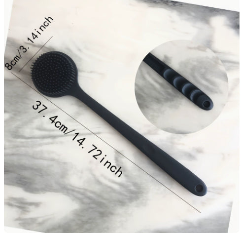 Silicone O Bath Brush Cleaning Massage Tool Household