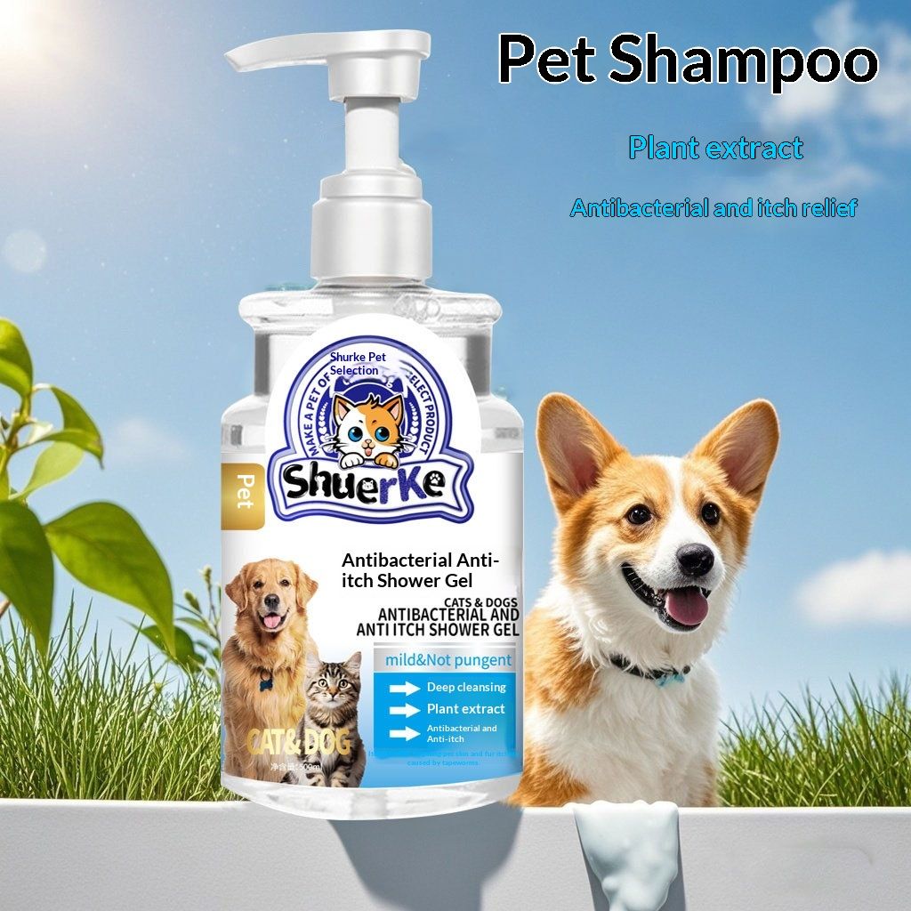 Pet Shampoo Antibacterial And Deodorizing For Cats And Dogs