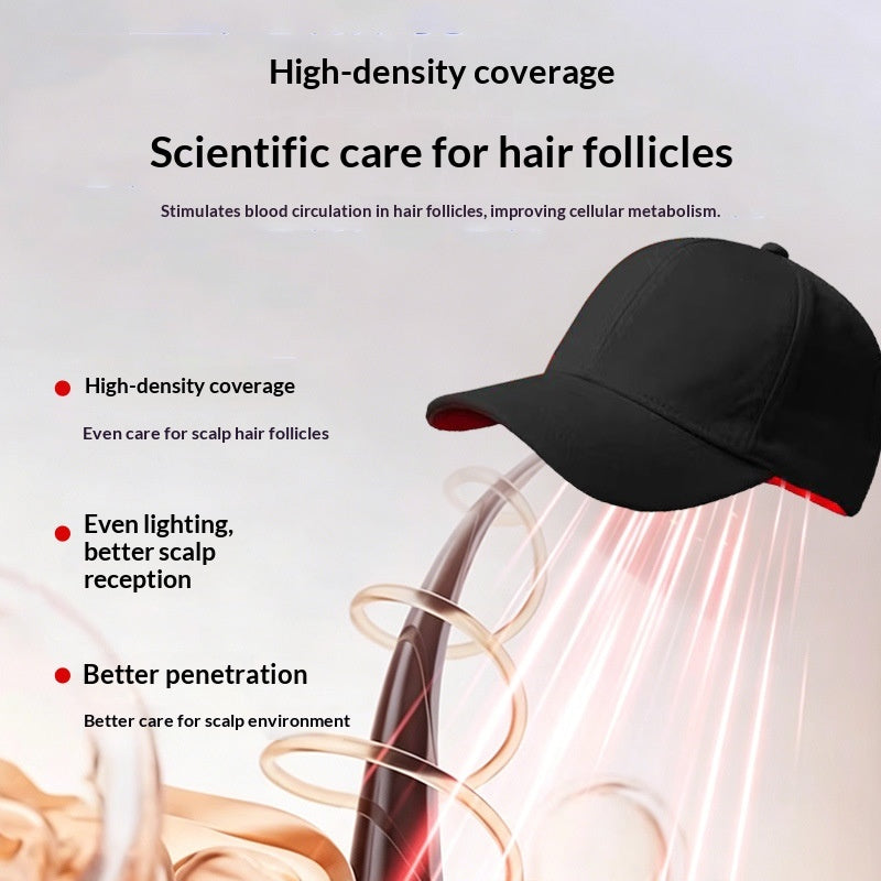 Red Light Photon Hair Care Cap For Scalp Nourishment