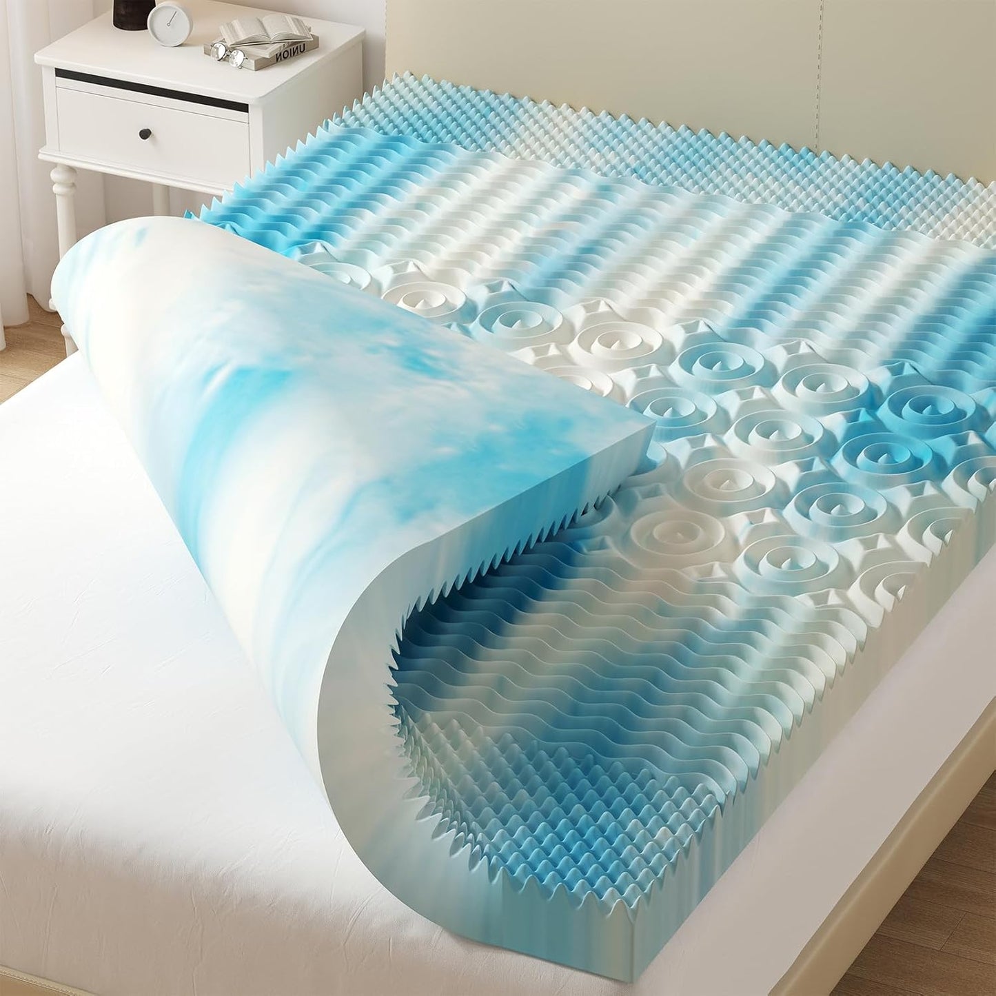 Memory Foam Mattress, A Pressure-relieving Mattress With Cooling Gel