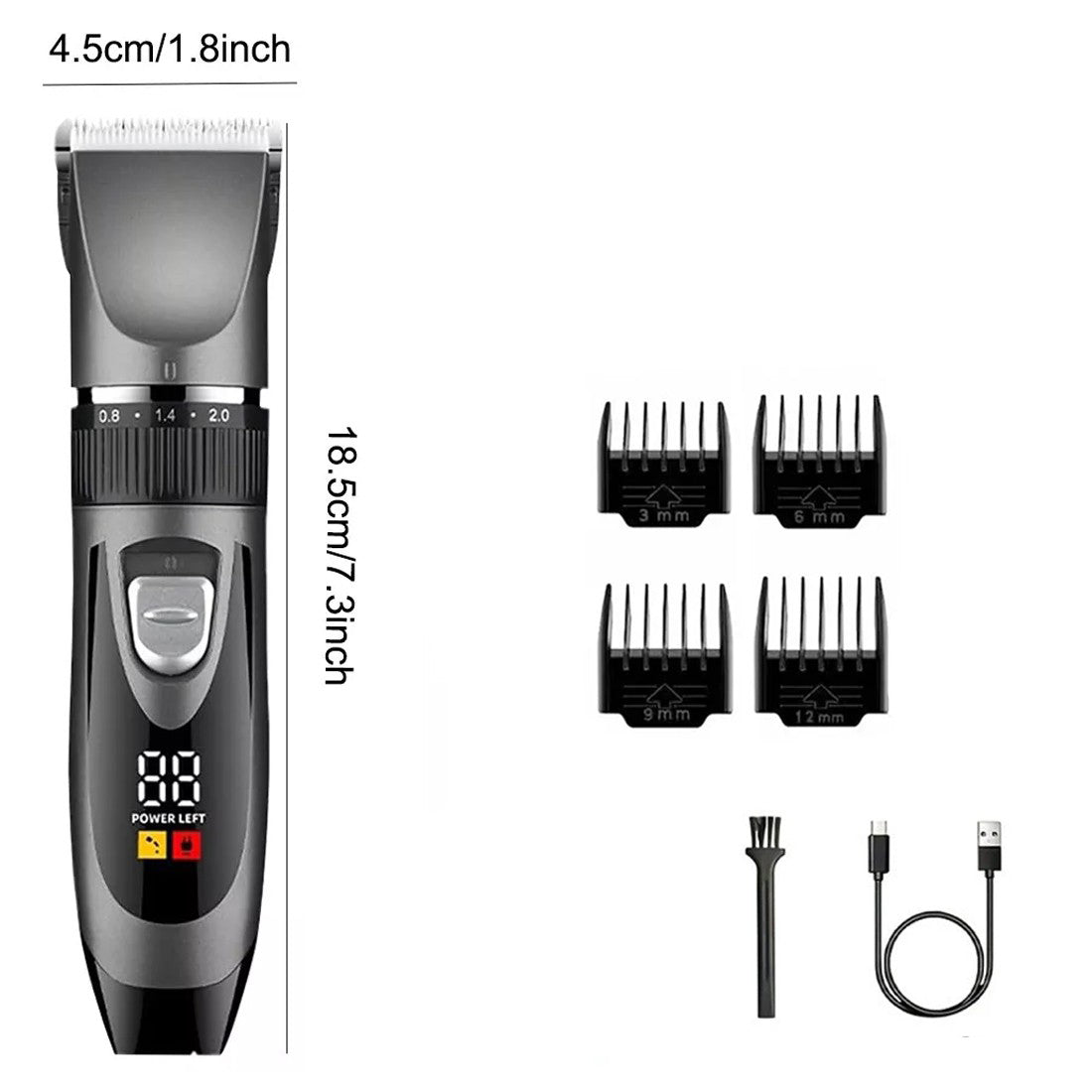 Cordless Hair Clipper For Men Hair Trimmer Set For Men Hair Clipper For Men