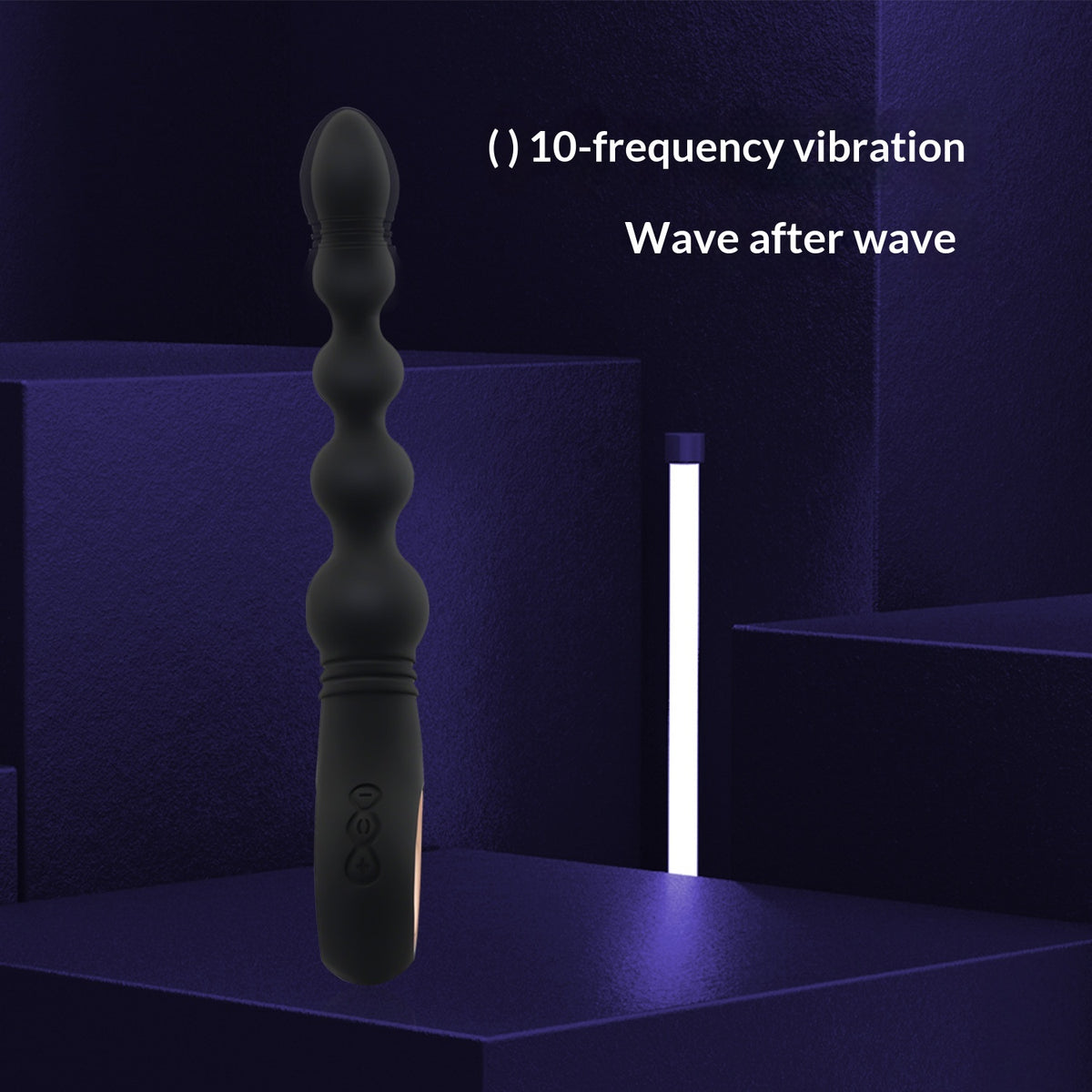 Prostate Massage Beads For Shared Use By Men And Women