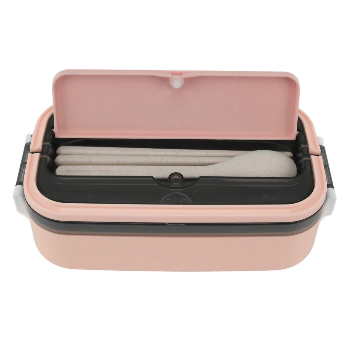 Bento Lunch Box 316 Stainless Steel 700ml Capacity Leakproof Microwave Safe Bento Container For School Office Baby Pink
