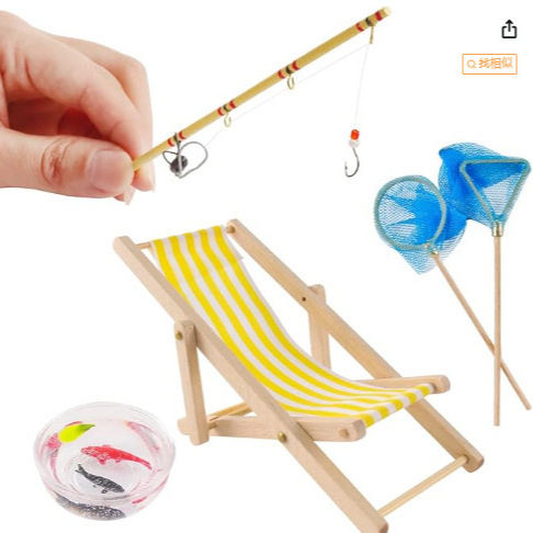 Fishing Gear Fishing Scene Toy Decoration Accessories