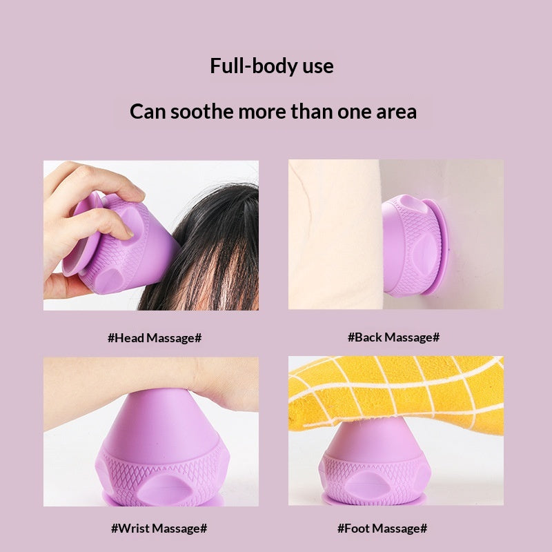 Fitness Meridian Foot Back Waist Shoulder Neck Silicone Ball