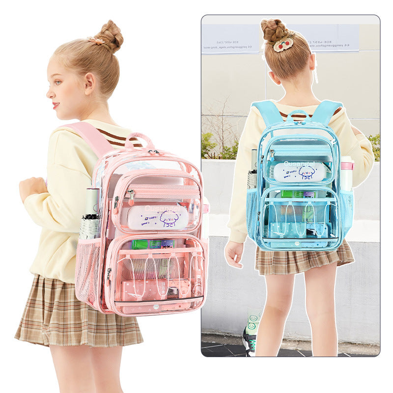 Transparent Storage Best-selling Jelly-style Womens Backpack
