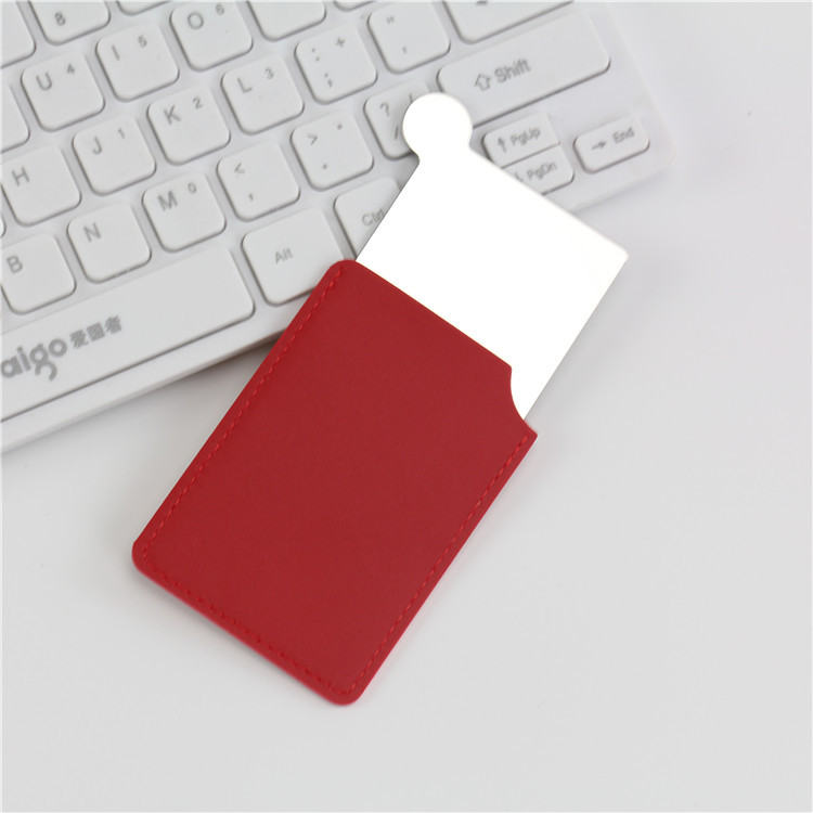 Stainless Steel Mirror Makeup Card Mirror Gift Portable Mirror