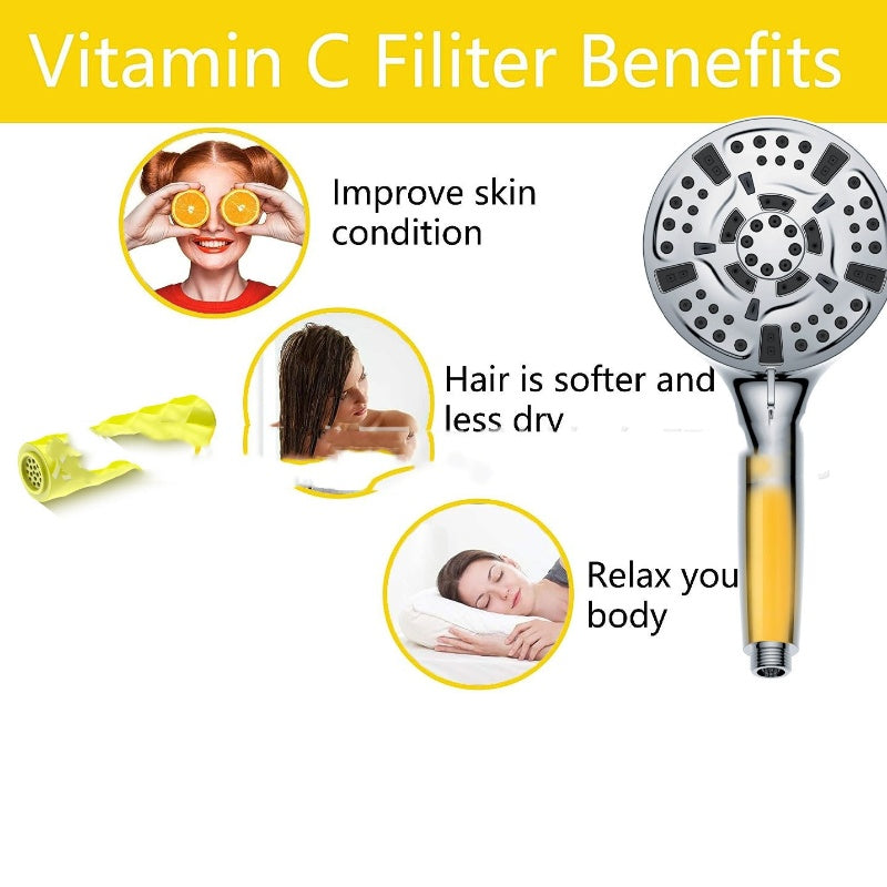 Filter Vitamin C Beauty Shower Water Purification Spray Gun Shower