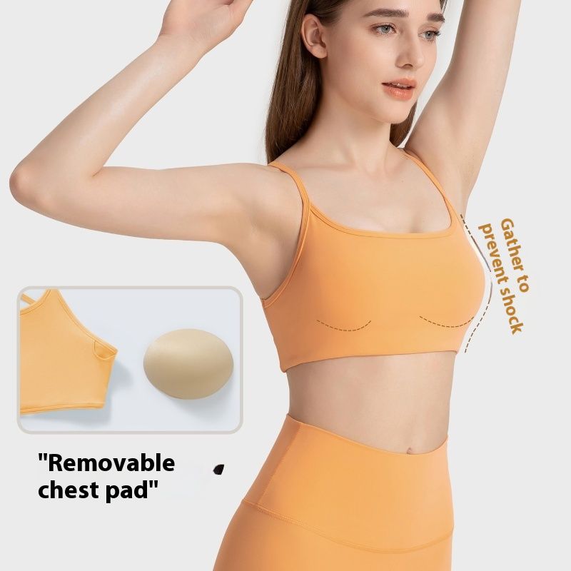 New Yoga Wear Top Thin Strap Backless Bra Vest