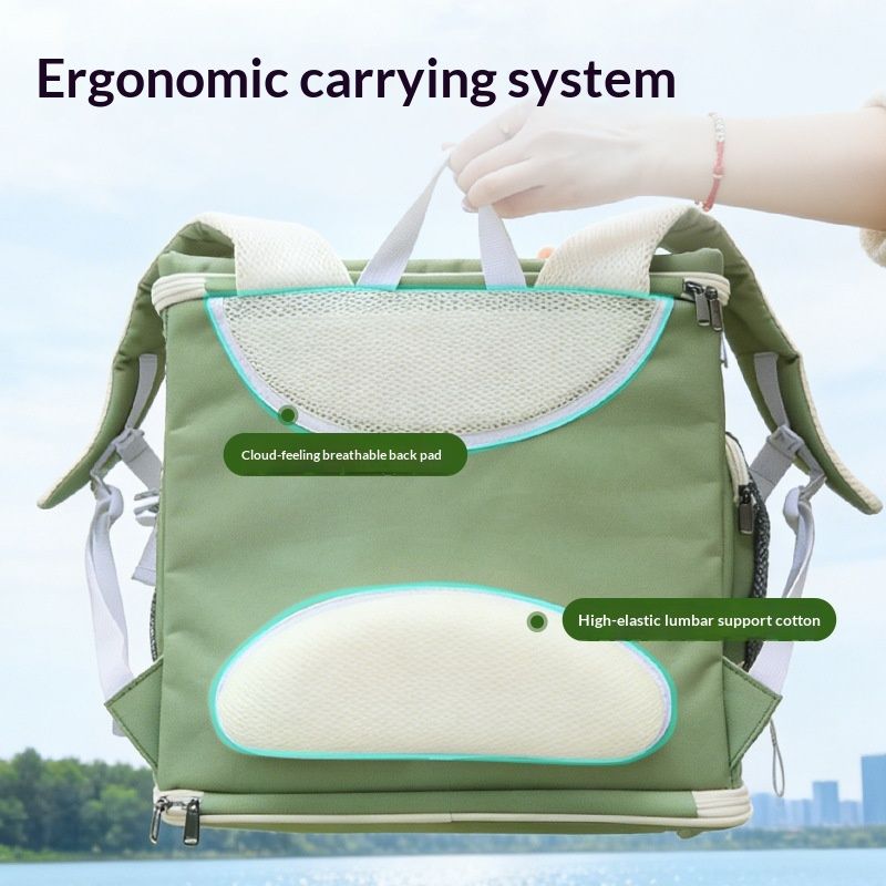 Pet Outing Collapsible Portable Backpack