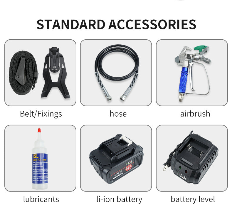 Lithium Battery Charging Small Backpack Paint Spraying Machine