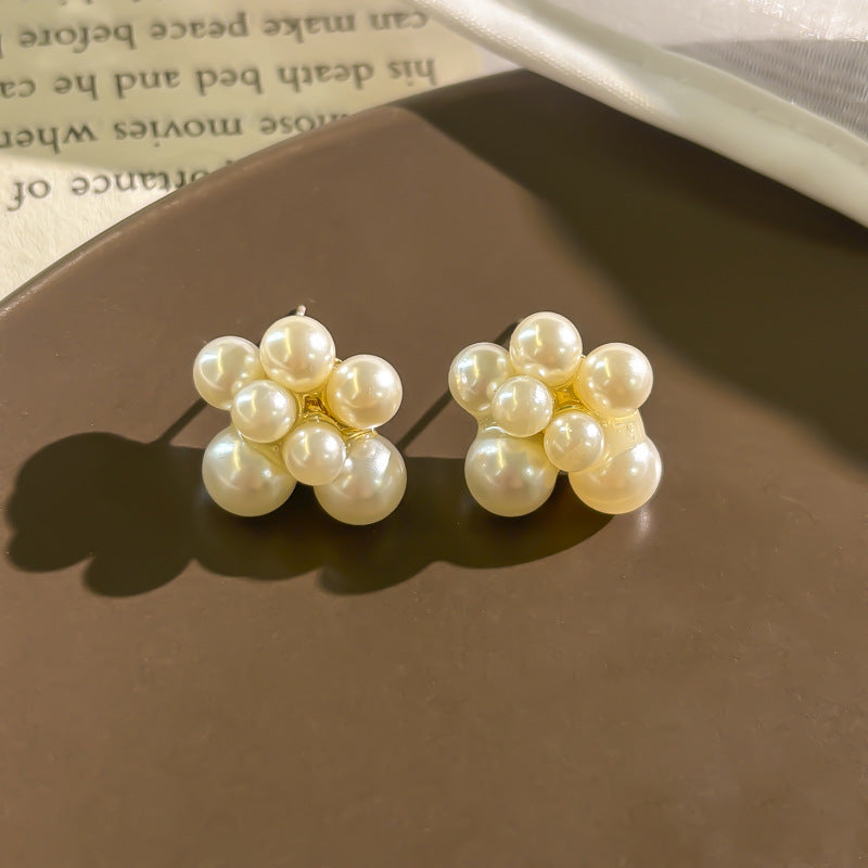 Vintage Gold Chunky Hoop Earrings For Women Fashion Retro Style Jewelry