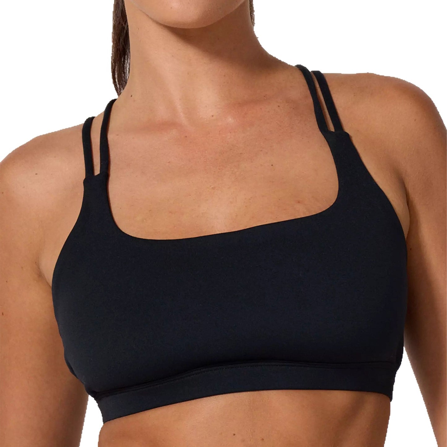 Spaghetti Strap Cross Hollow Out Beauty Back Exercise Underwear Yoga Vest