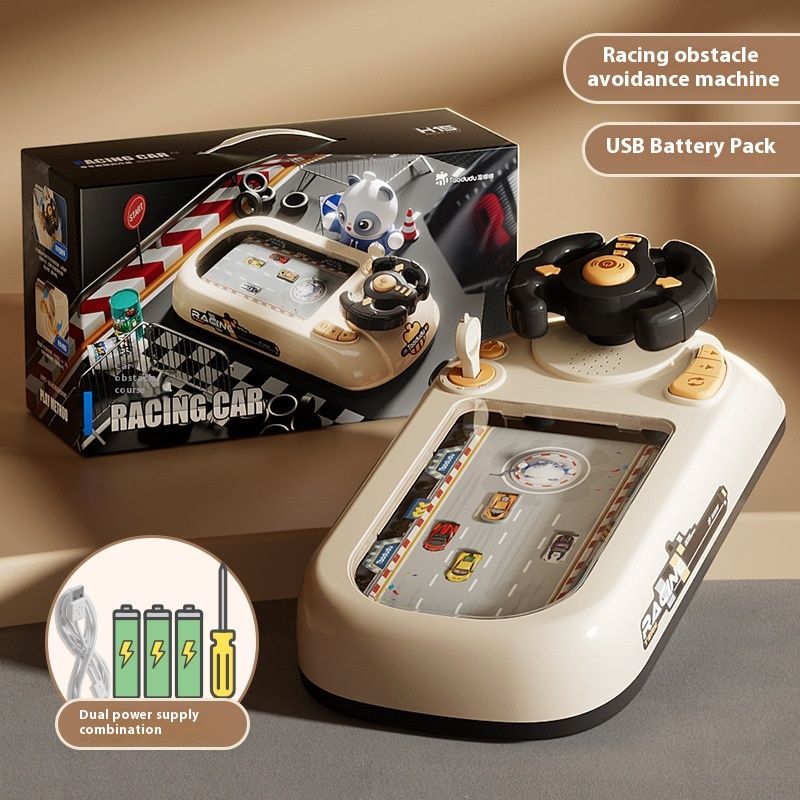 Steering Wheel Electric Desktop Game Console Educational Toys